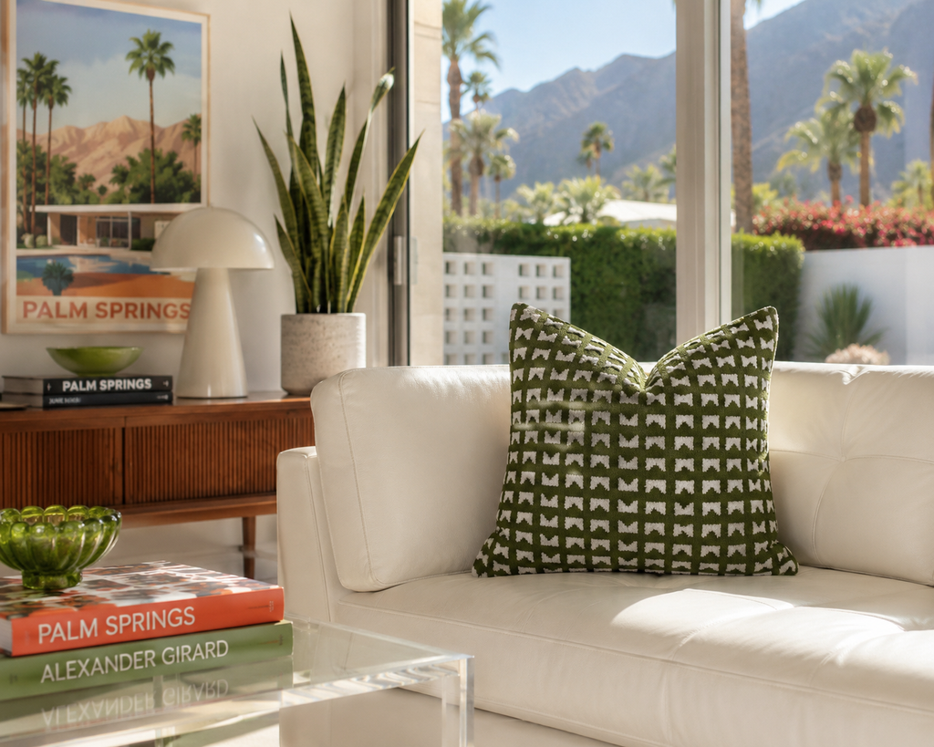 Luxury Pillow – 24" × 24" – Adair Fern