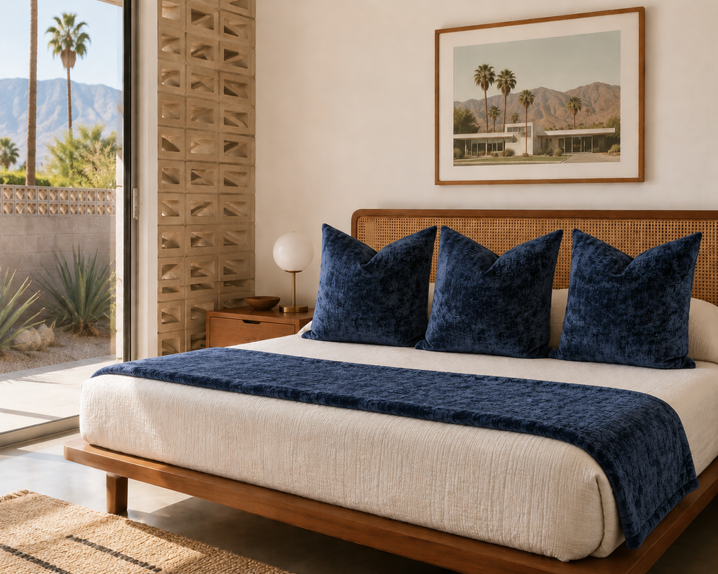 Luxury Lumbar Pillow – 24" × 24" – Felicity Ink