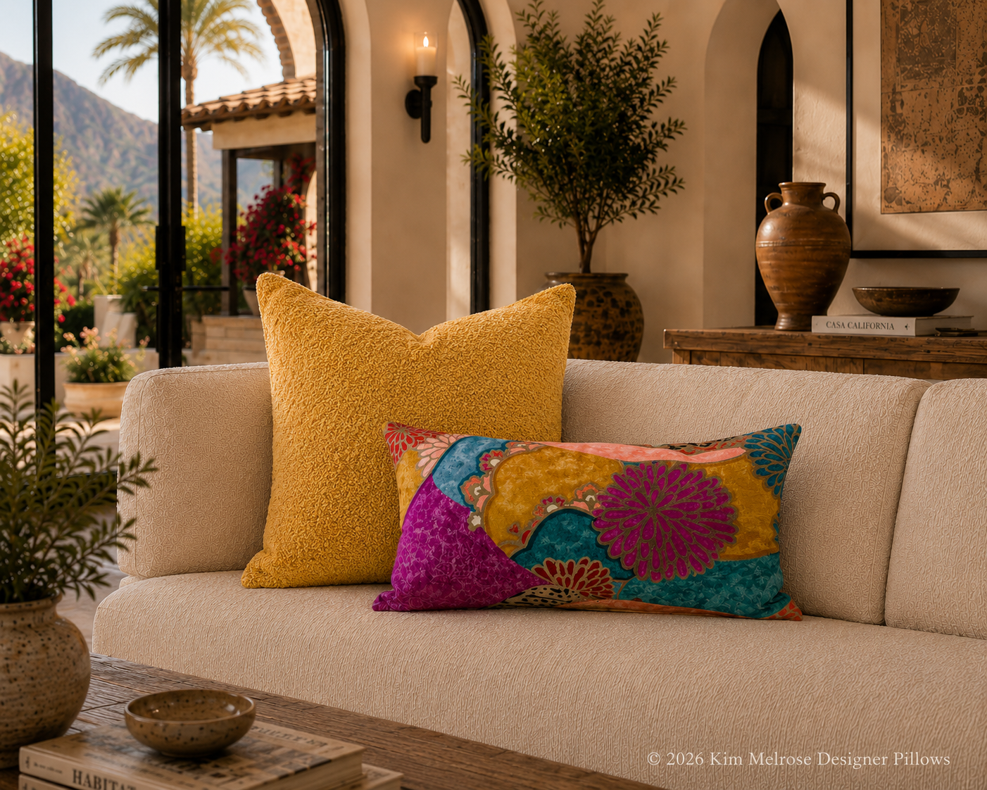 Luxury Lumbar Pillow – 24" × 14" – Cordoba