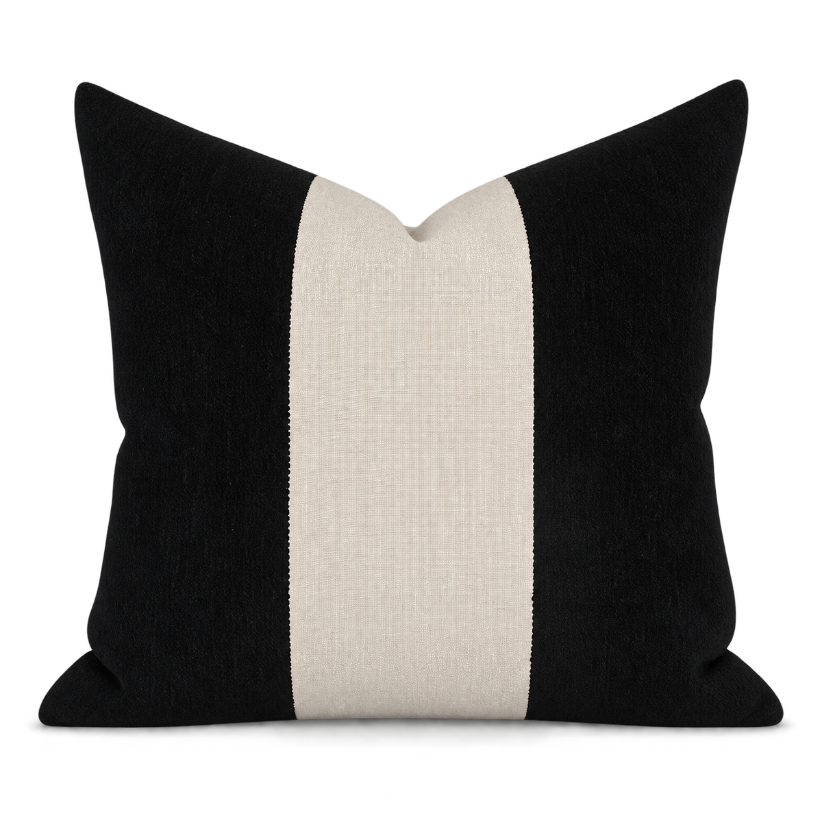 Magritte Ebony – 24" x 24" Luxury Square Pillow