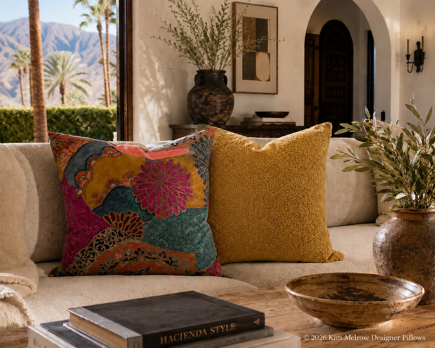 Luxury Pillow – 24" × 24" – Cordoba