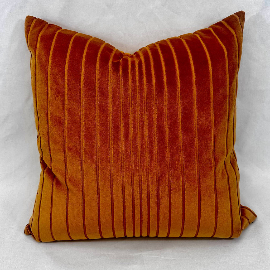 Luxury Pillow – 24" × 24" – Palisade Pumpkin