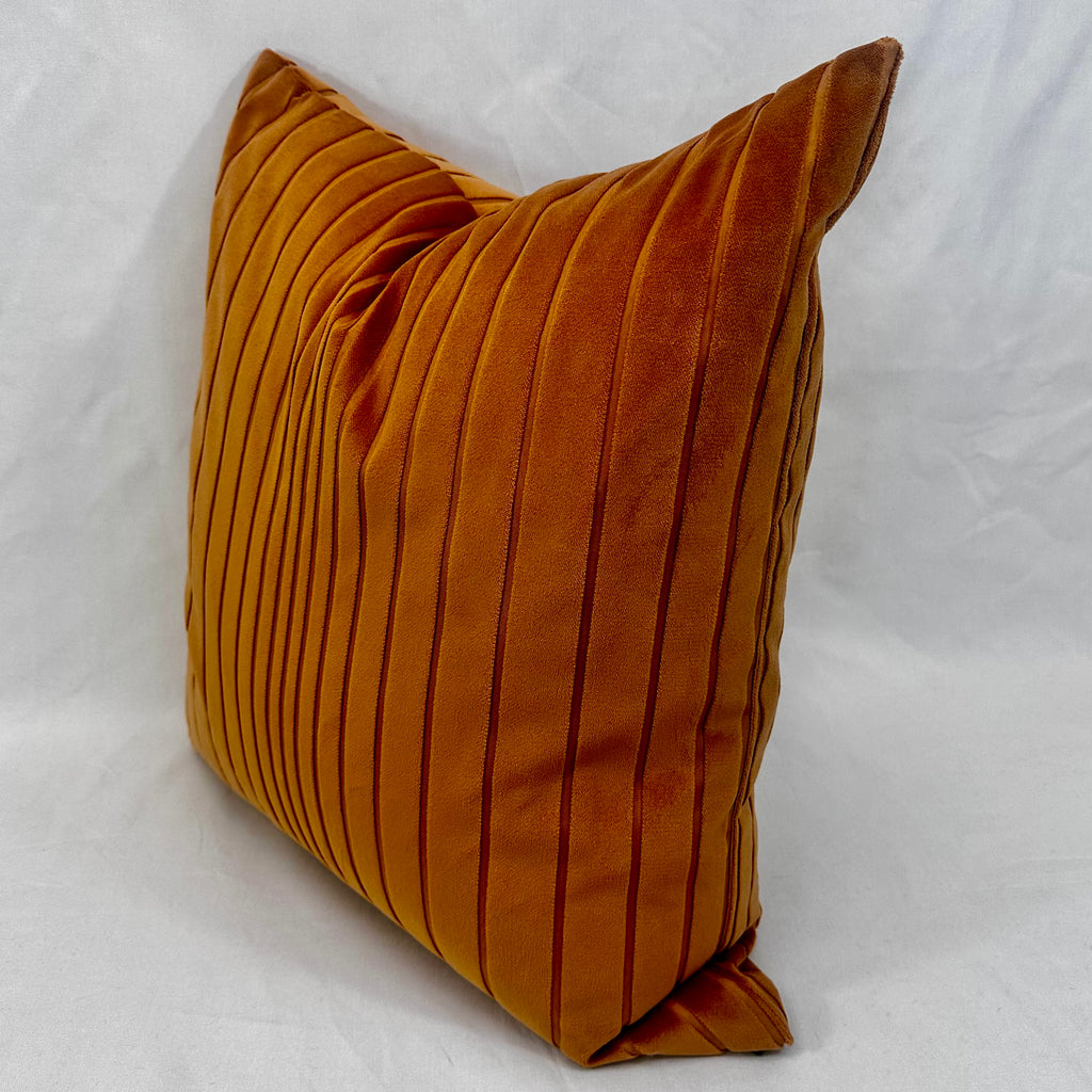 Luxury Pillow – 24" × 24" – Palisade Pumpkin