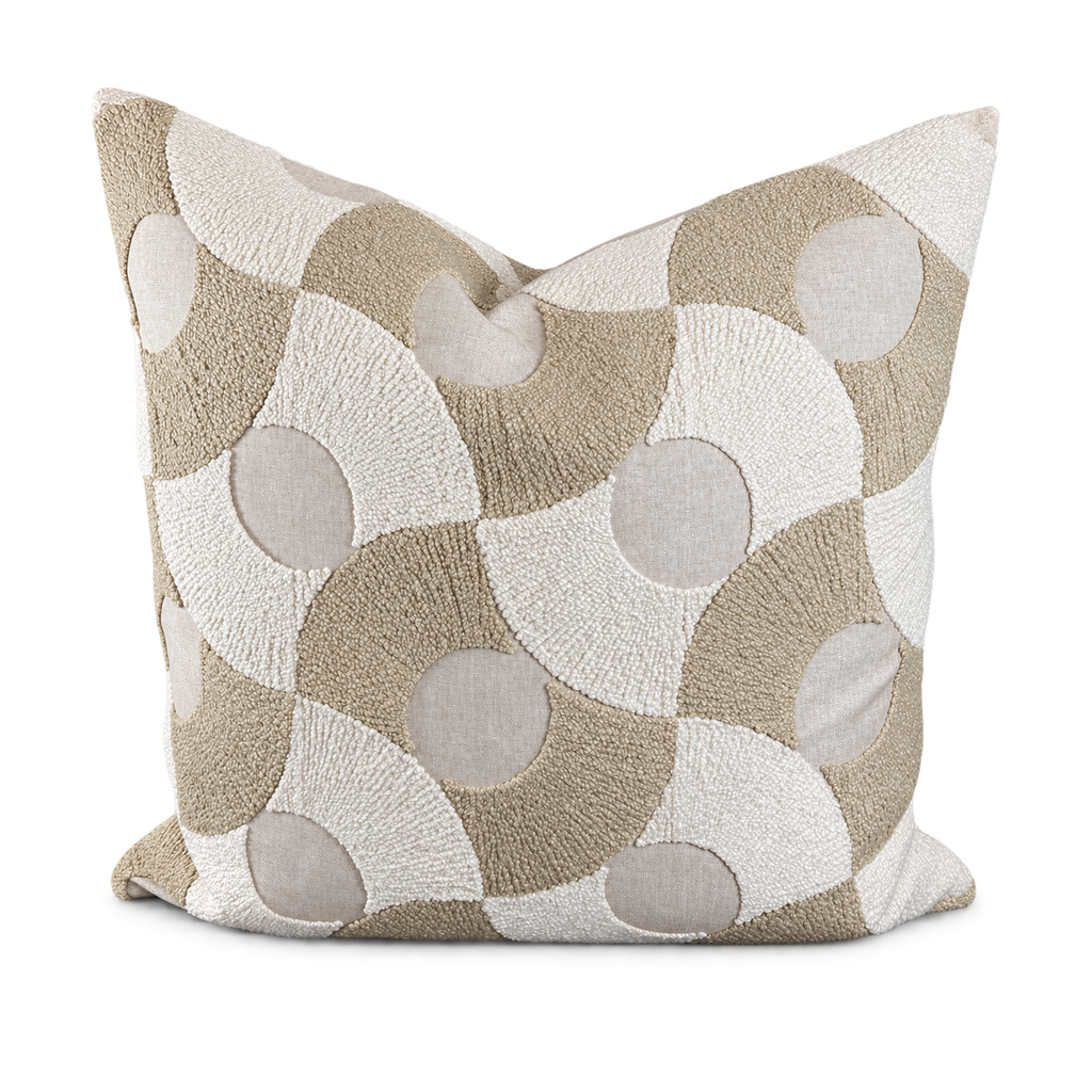 Montecito Moons – 24" × 24" Luxury Square Pillow