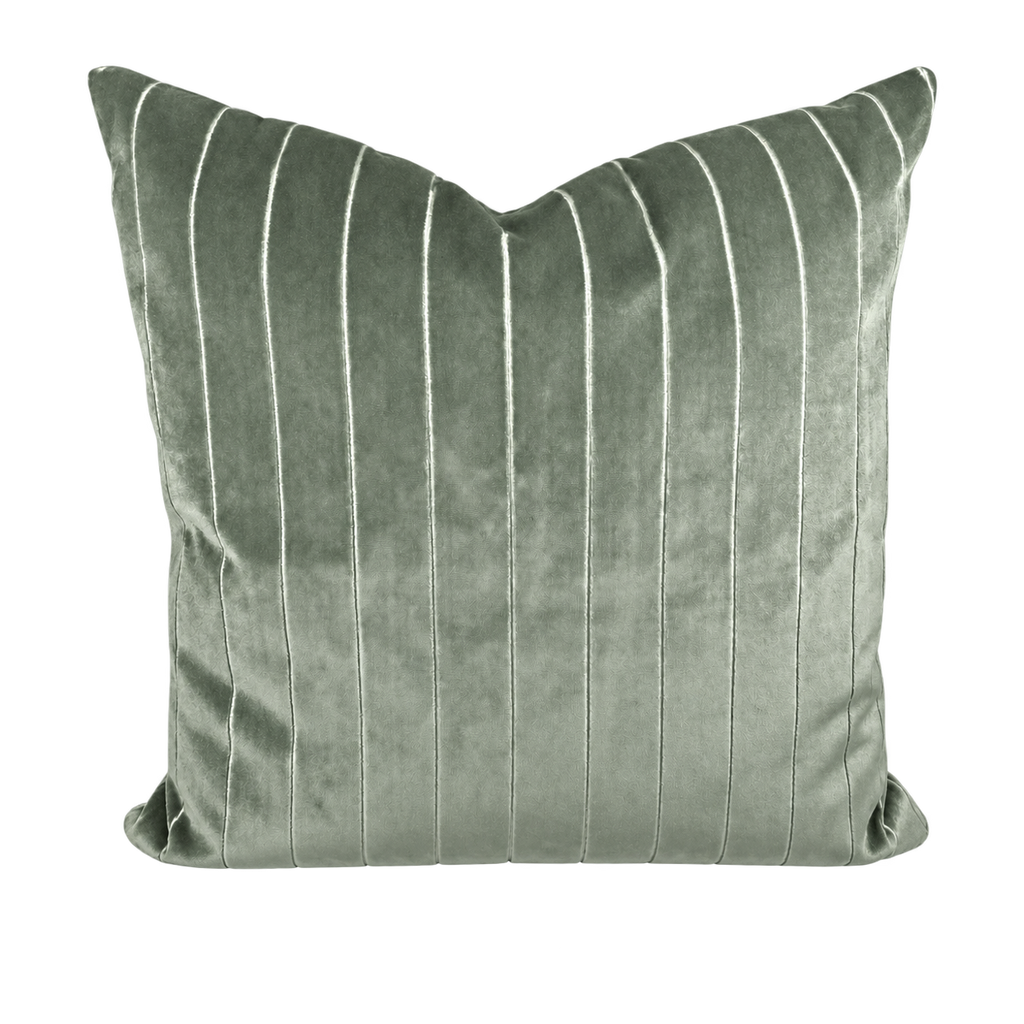 Bizete Sage – 24" × 24" Luxury Square Pillow