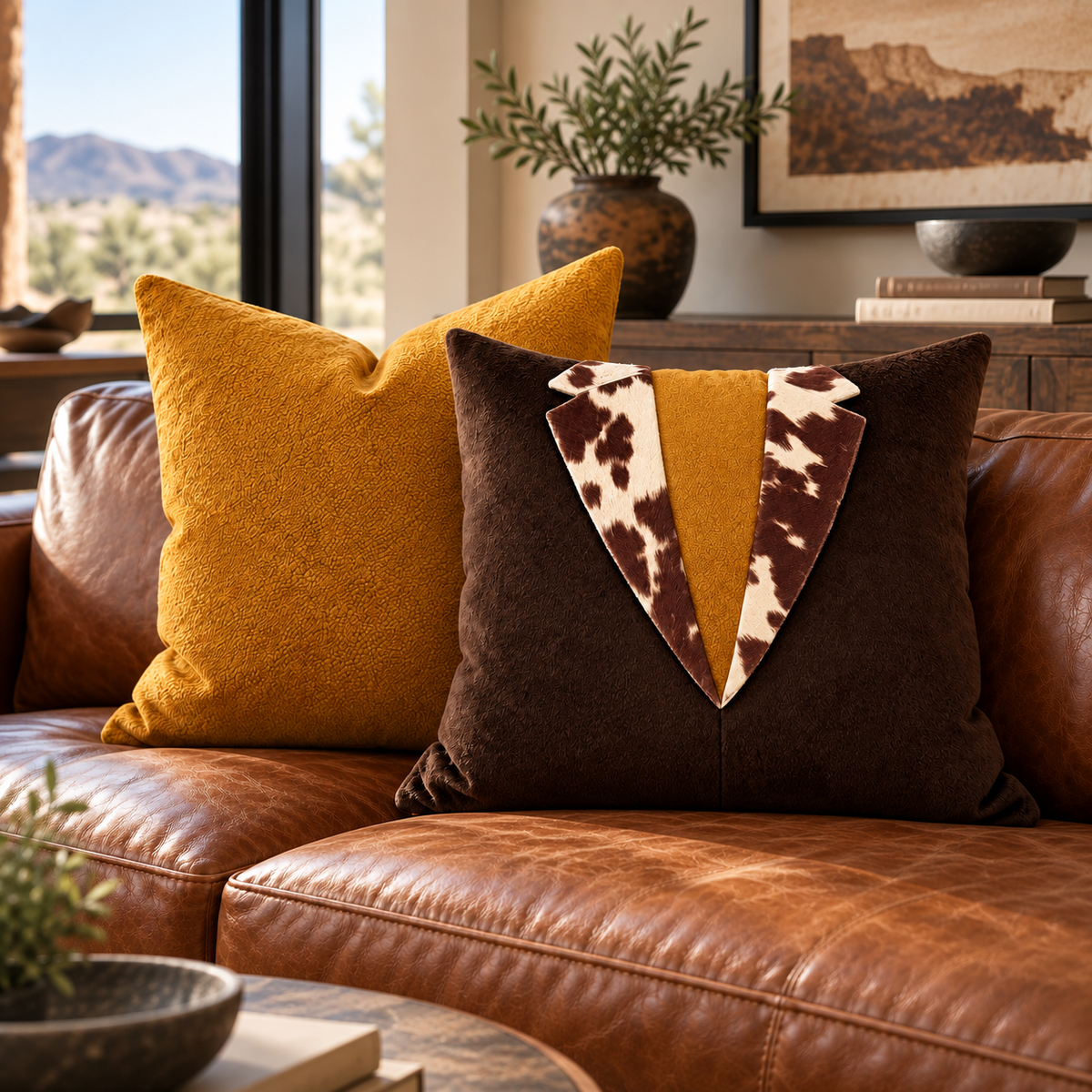 Cody – 24" × 24" Luxury Square Pillow