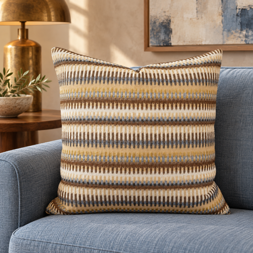 Desert Dune – 24" × 24" Luxury Square Pillow
