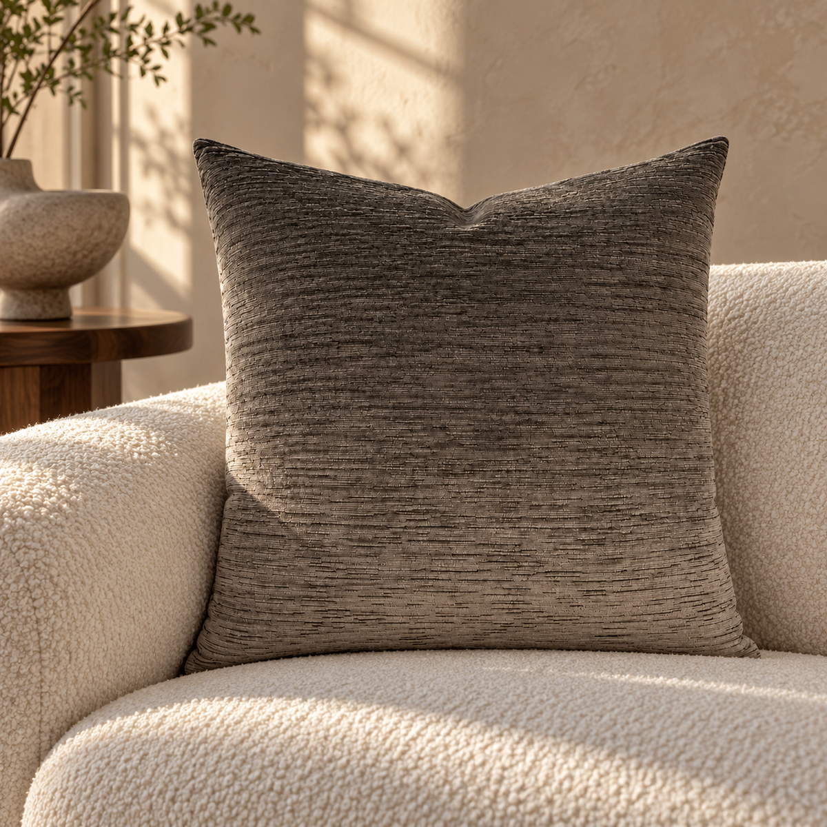 Jennry Umber – 24" x 24" Luxury Square Pillow