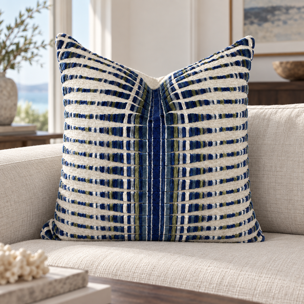 Knock Out Ocean – 24" × 24" Luxury Square Pillow