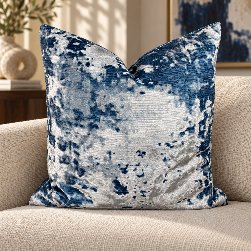 Miranda Turquiose – 24" × 24" Luxury Square Pillow