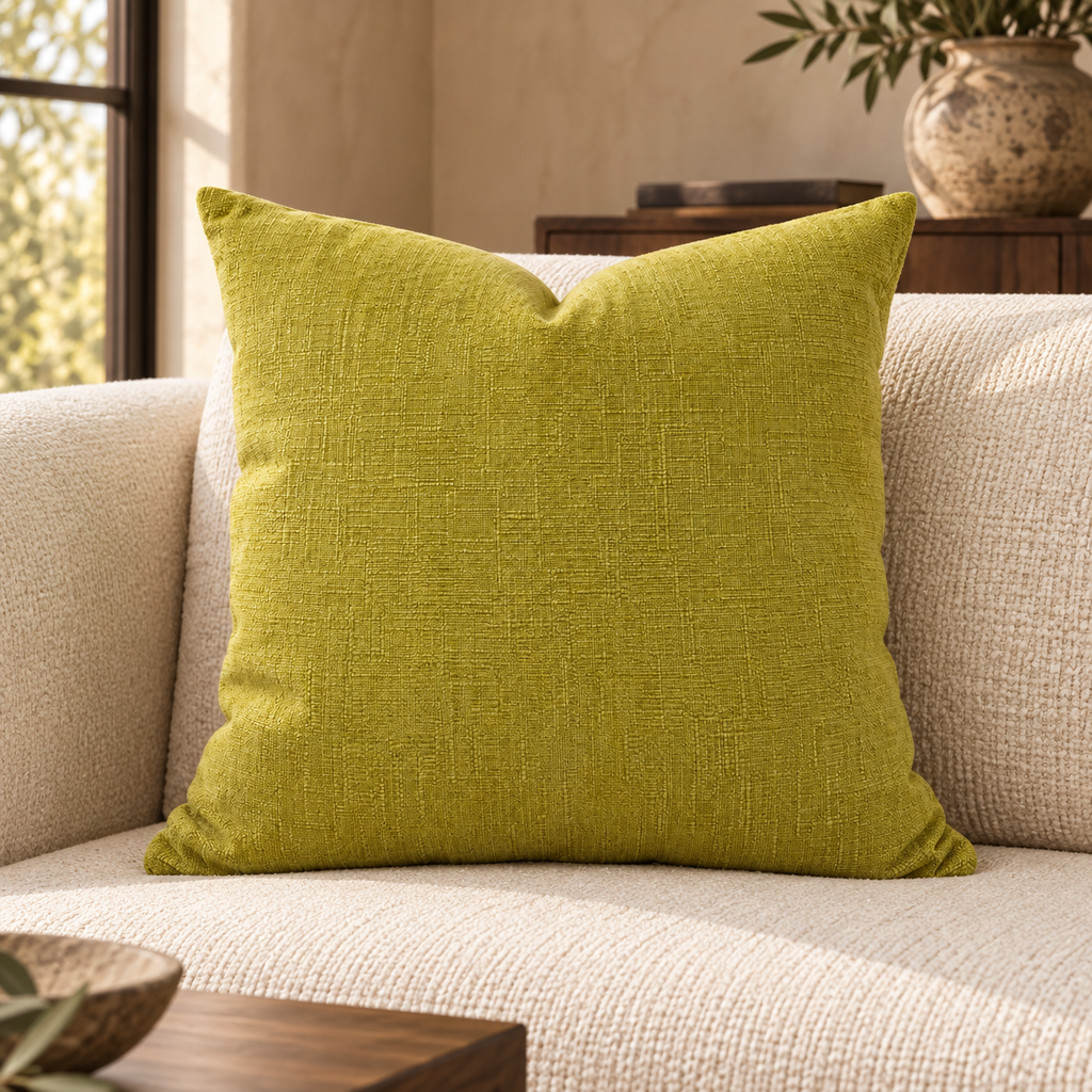 Vermont Spring – 24" × 24" Luxury Square Pillow