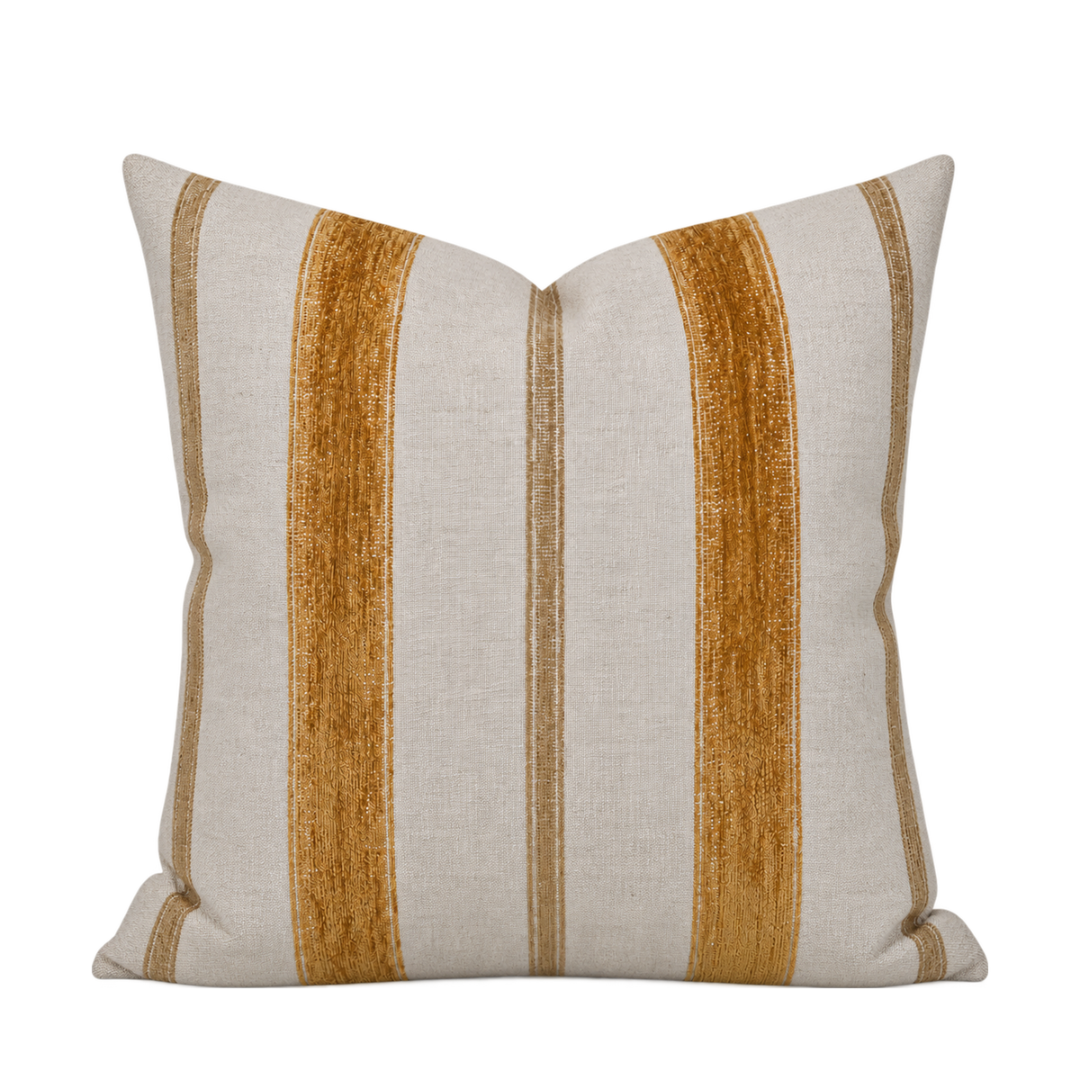 Lindor Dijon – 24" × 24" Luxury Square Pillow