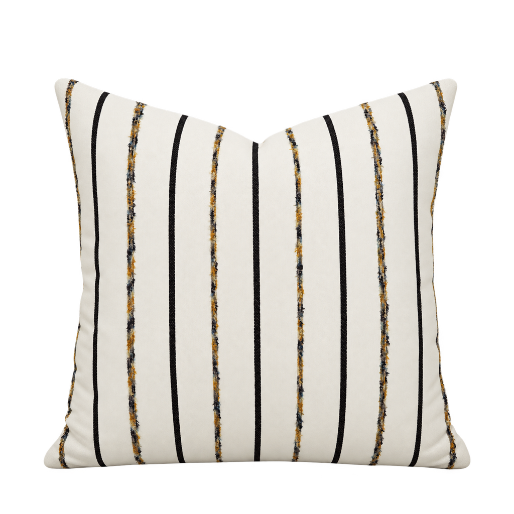 Azaria Onyx – 24" × 24" Luxury Square Pillow