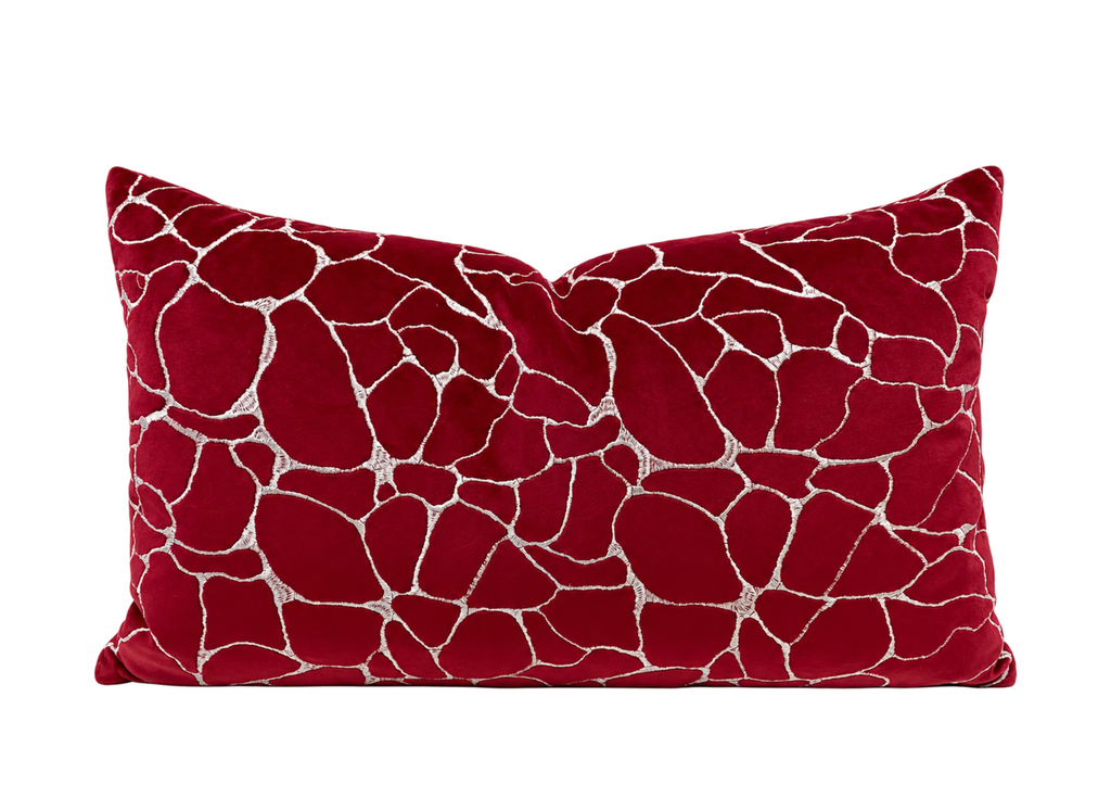 Dare Fuchsia – 24" × 14" Luxury Lumbar Pillow