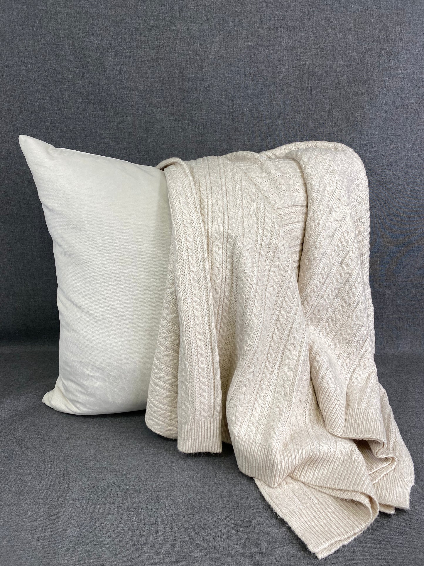 Luxury Knit Throw - 50" x 60" - Spinnaker Mainsail; Knit Throw