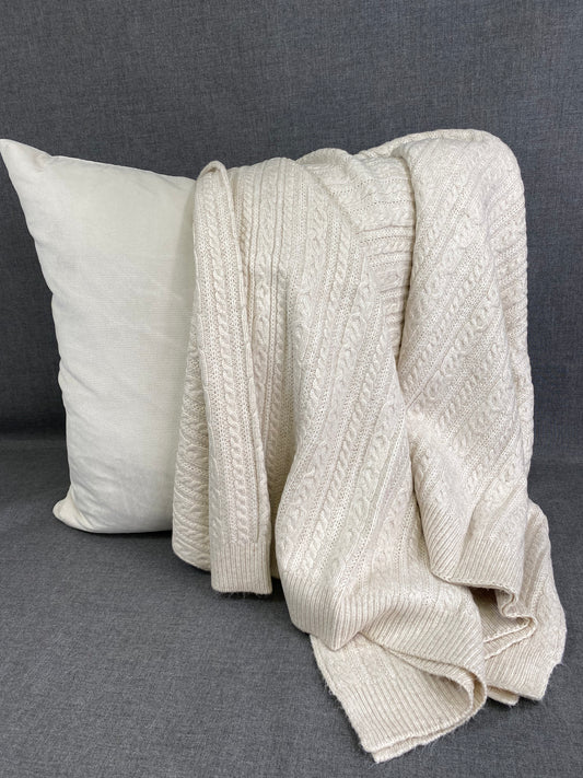 Luxury Knit Throw - 50" x 60" - Spinnaker Mainsail; Knit Throw