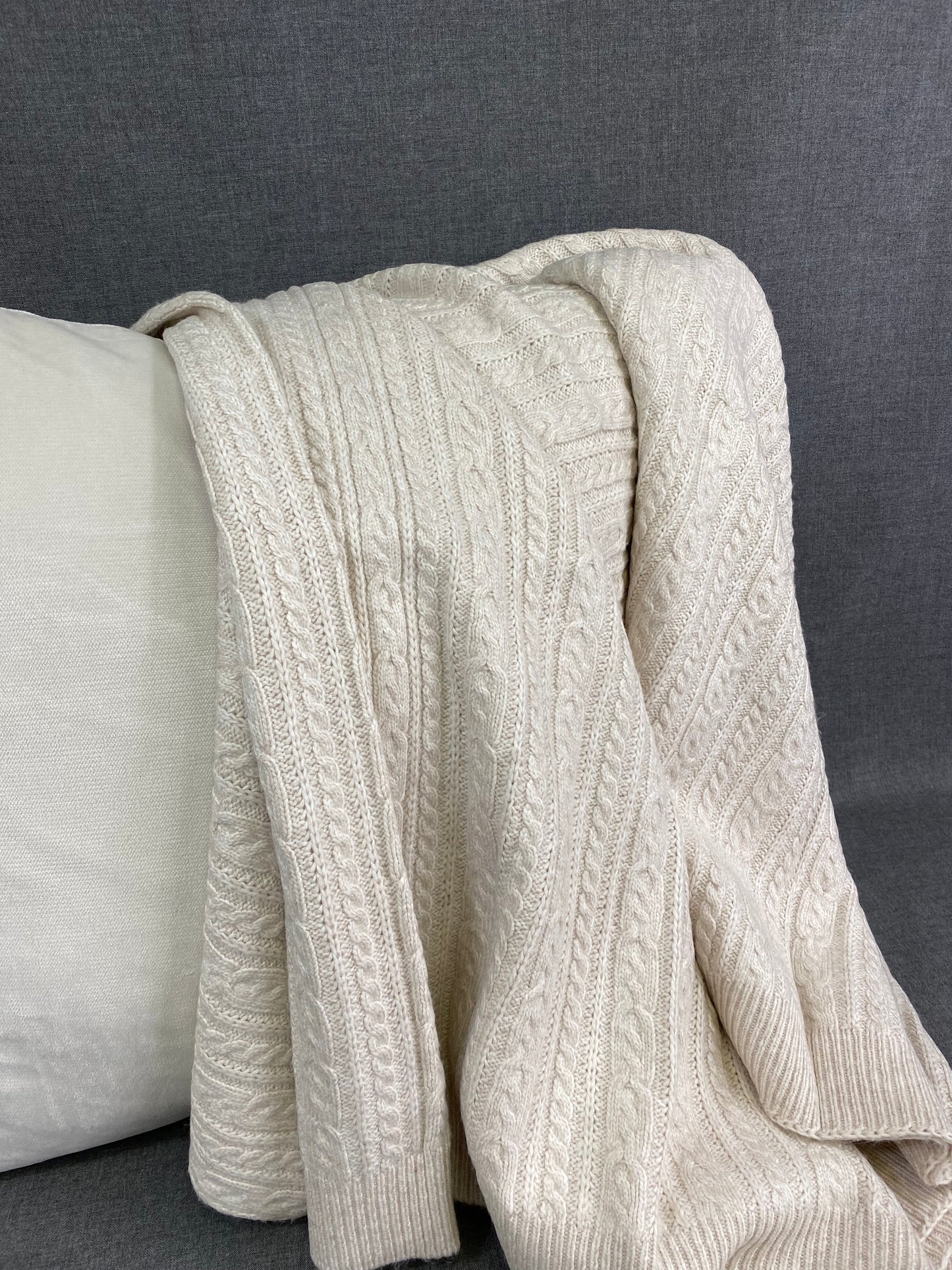 Luxury Knit Throw - 50" x 60" - Spinnaker Mainsail; Knit Throw