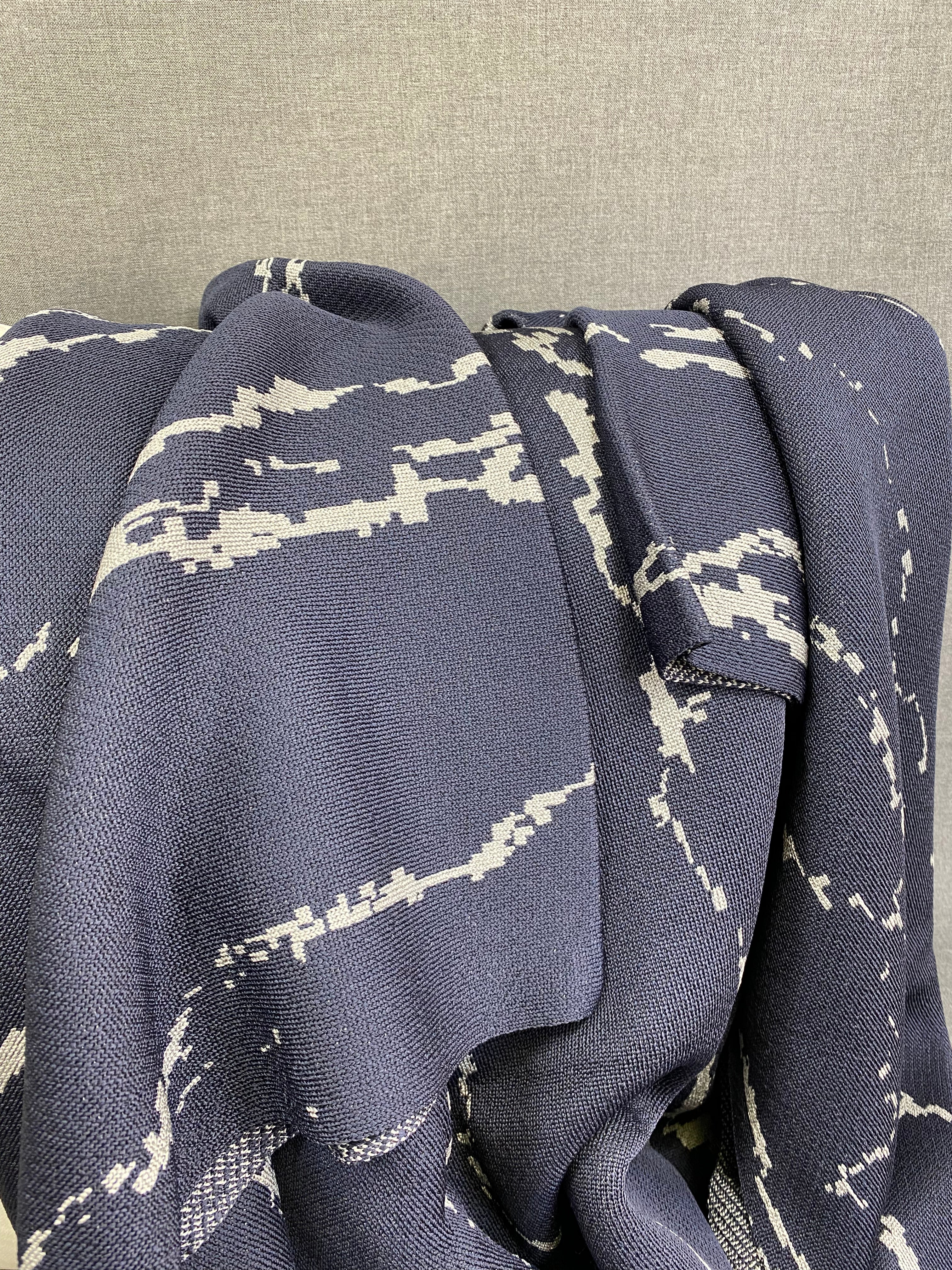 Toledo Midnight Indoor/Outdoor Throw 45" x 70"