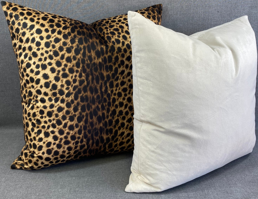 Luxury Pillow -  24" x 24"- Lupe's Leopard