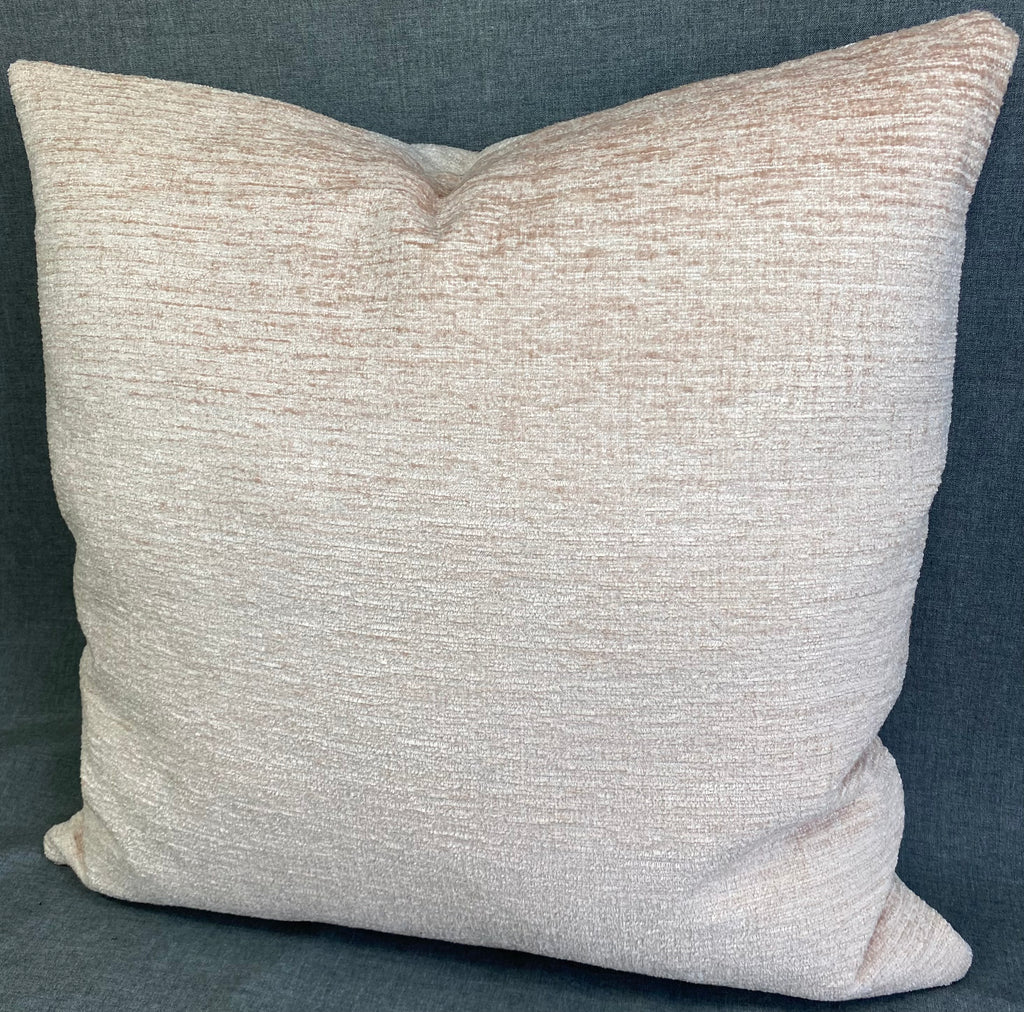 Luxury Pillow -  24" x 24"- Chic Blush