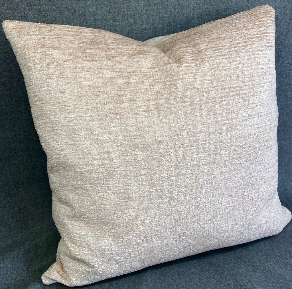 Luxury Pillow -  24" x 24"- Chic Blush