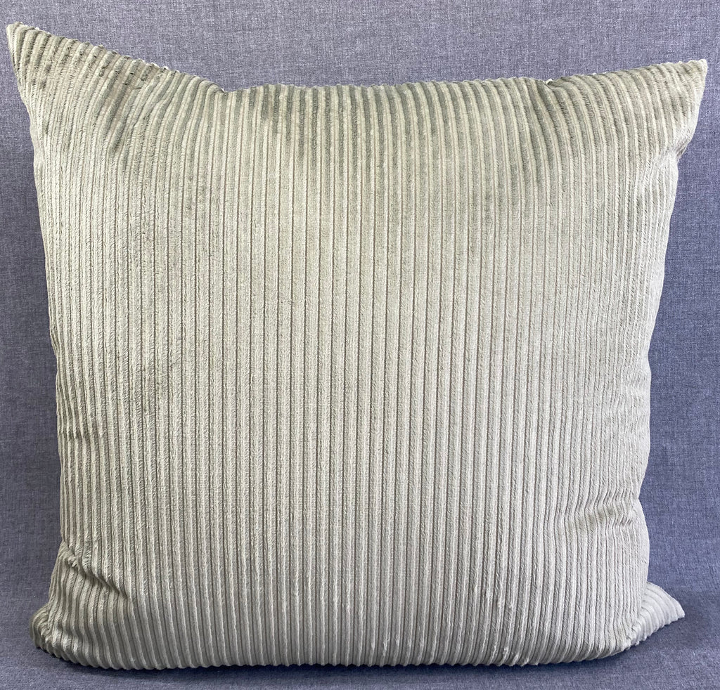 Luxury Pillow -  24" x 24"- Sage Corduroy