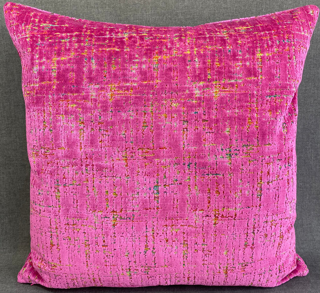 Luxury Pillow - 24" x 24" - Moonstruck Fuchsia