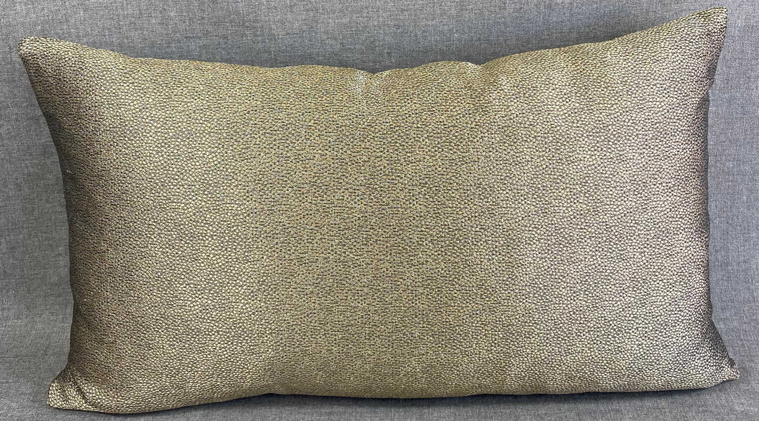 Luxury Lumbar Pillow - 24" x 14"- Golden Hide