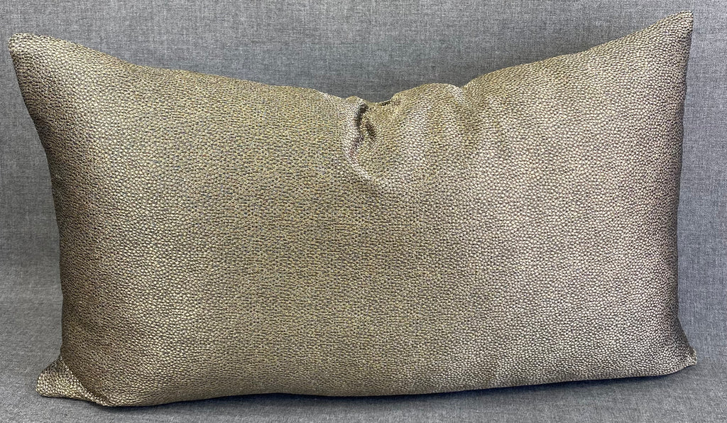 Luxury Lumbar Pillow - 24" x 14"- Golden Hide