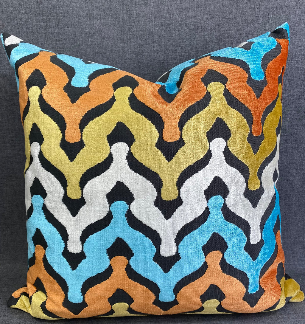 Luxury Pillow - 24" x 24" - Monroe Carnival