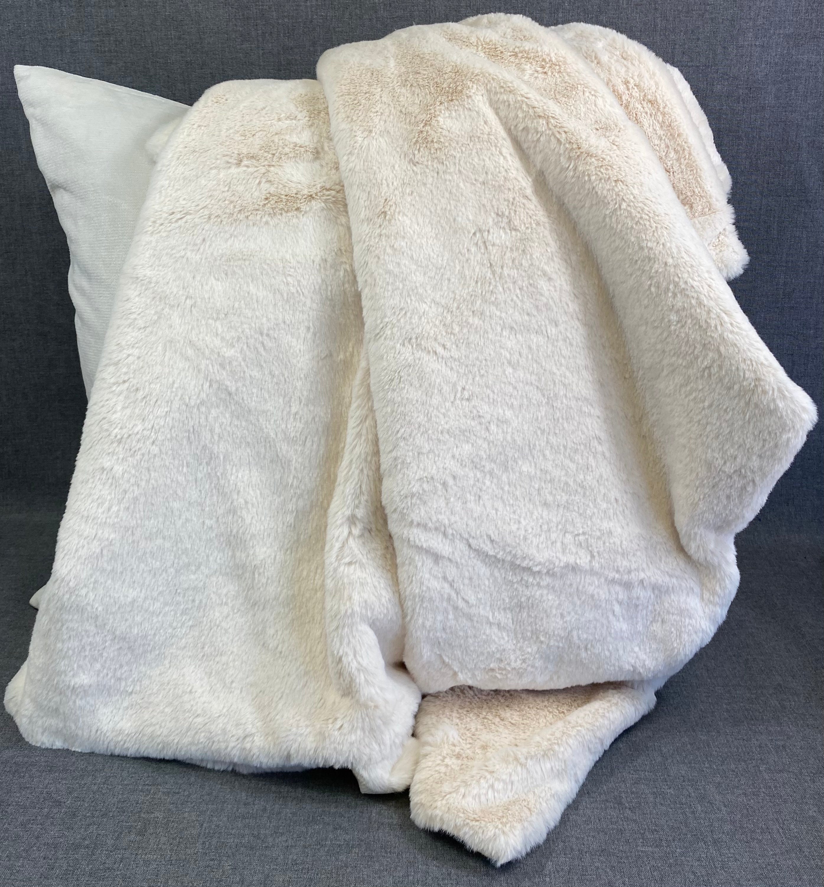 Furocious Throw-Cream-52"X 62"