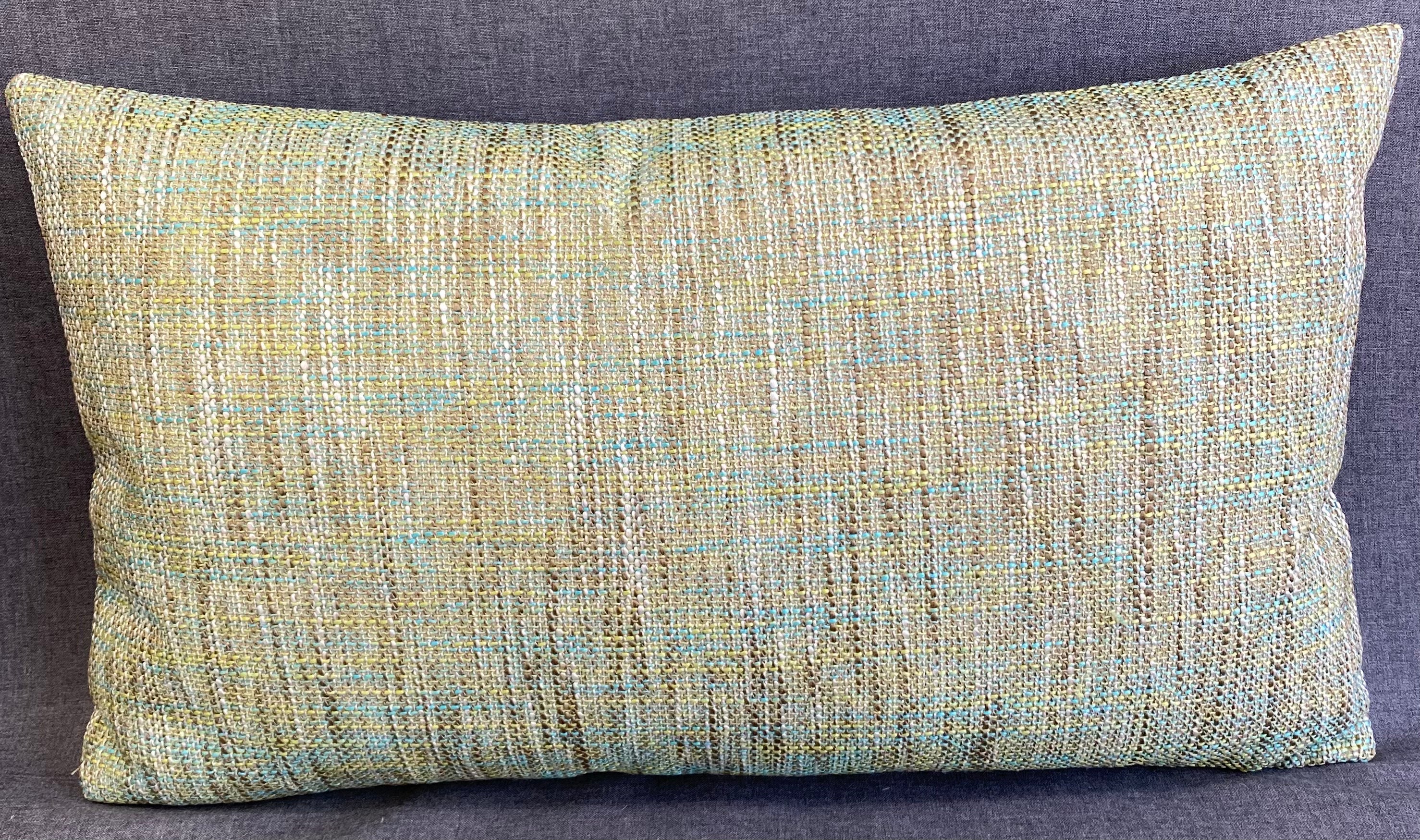 Luxury Lumbar Pillow - 24" x 14" - Coco Lime