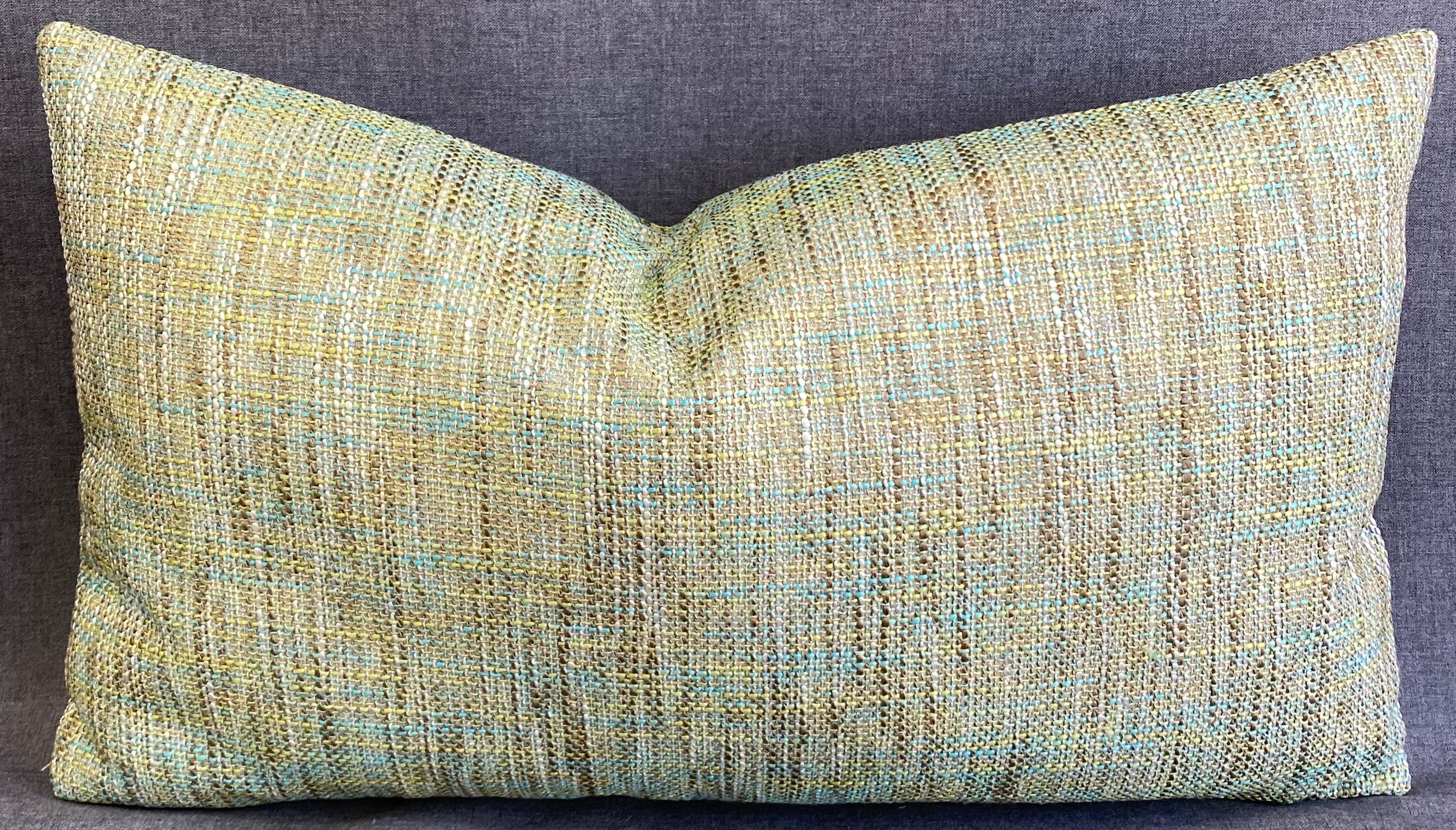 Luxury Lumbar Pillow - 24" x 14" - Coco Lime