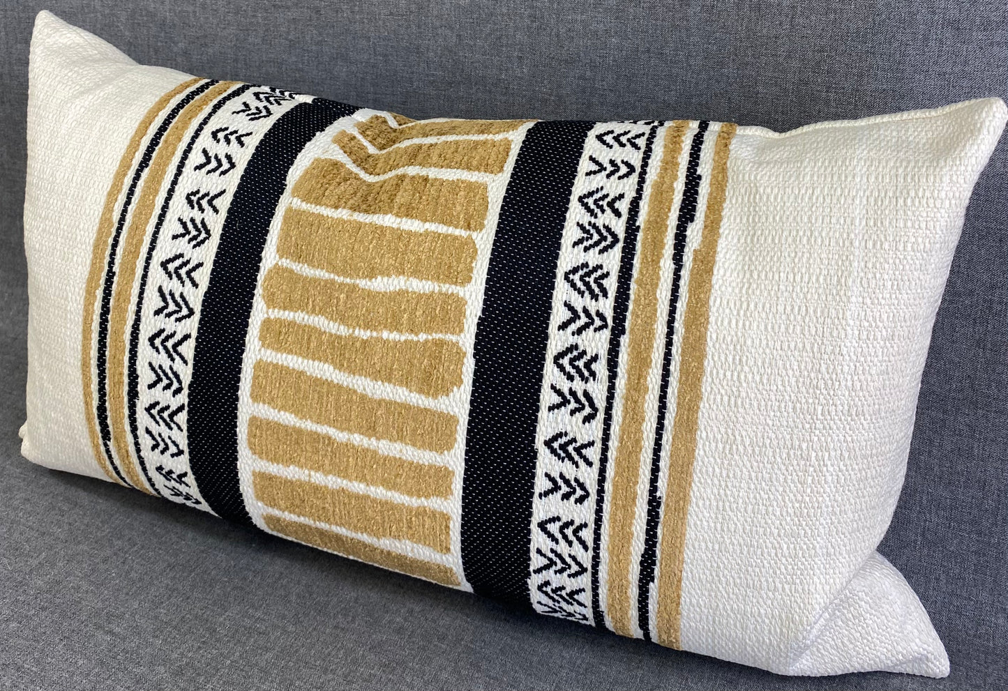 Luxury Pillow 24" x 14" Cholula-Black- Black