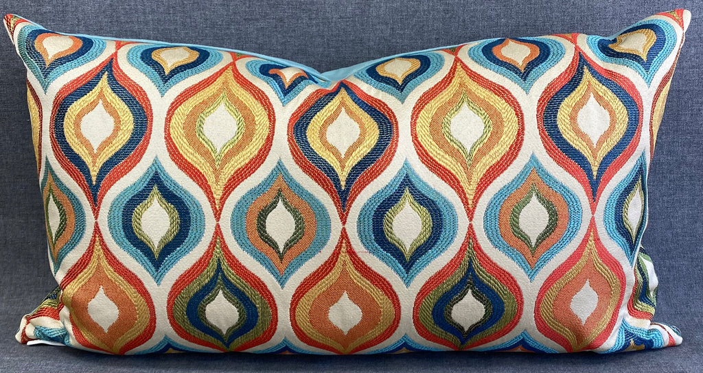 Luxury Lumbar Pillow - 24" x 14" - Flicker