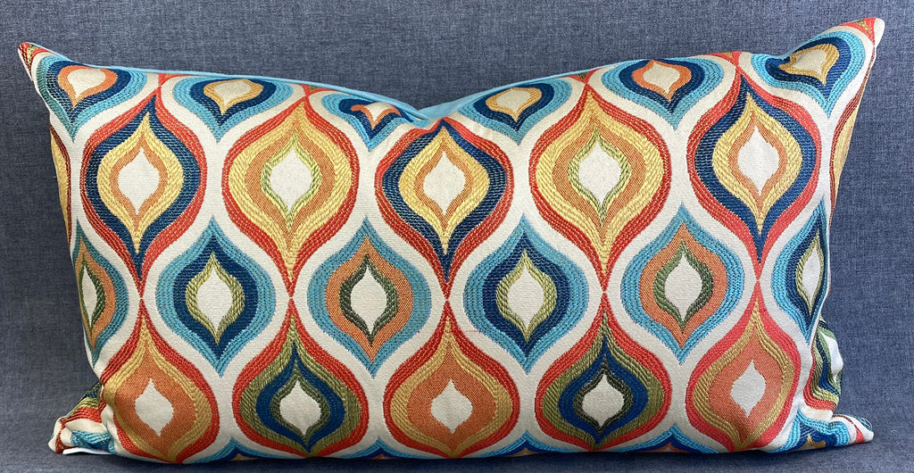 Luxury Lumbar Pillow - 24" x 14" - Flicker