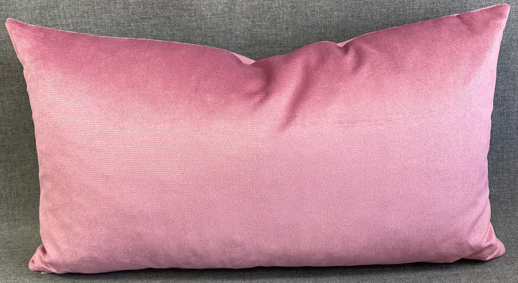 Luxury Lumbar Pillow - 24" x 14"- Belvedere Orchid