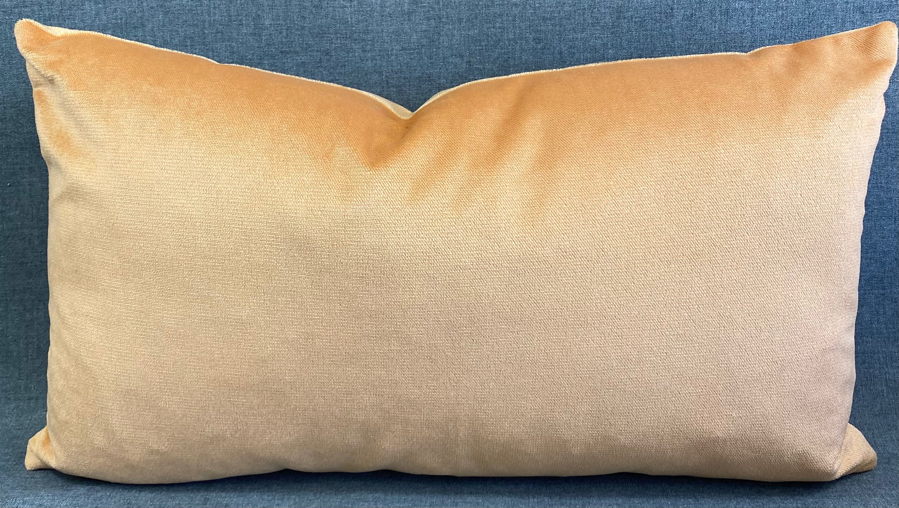Luxury Lumbar Pillow - 24” x 14”- Belvedere Satsuma