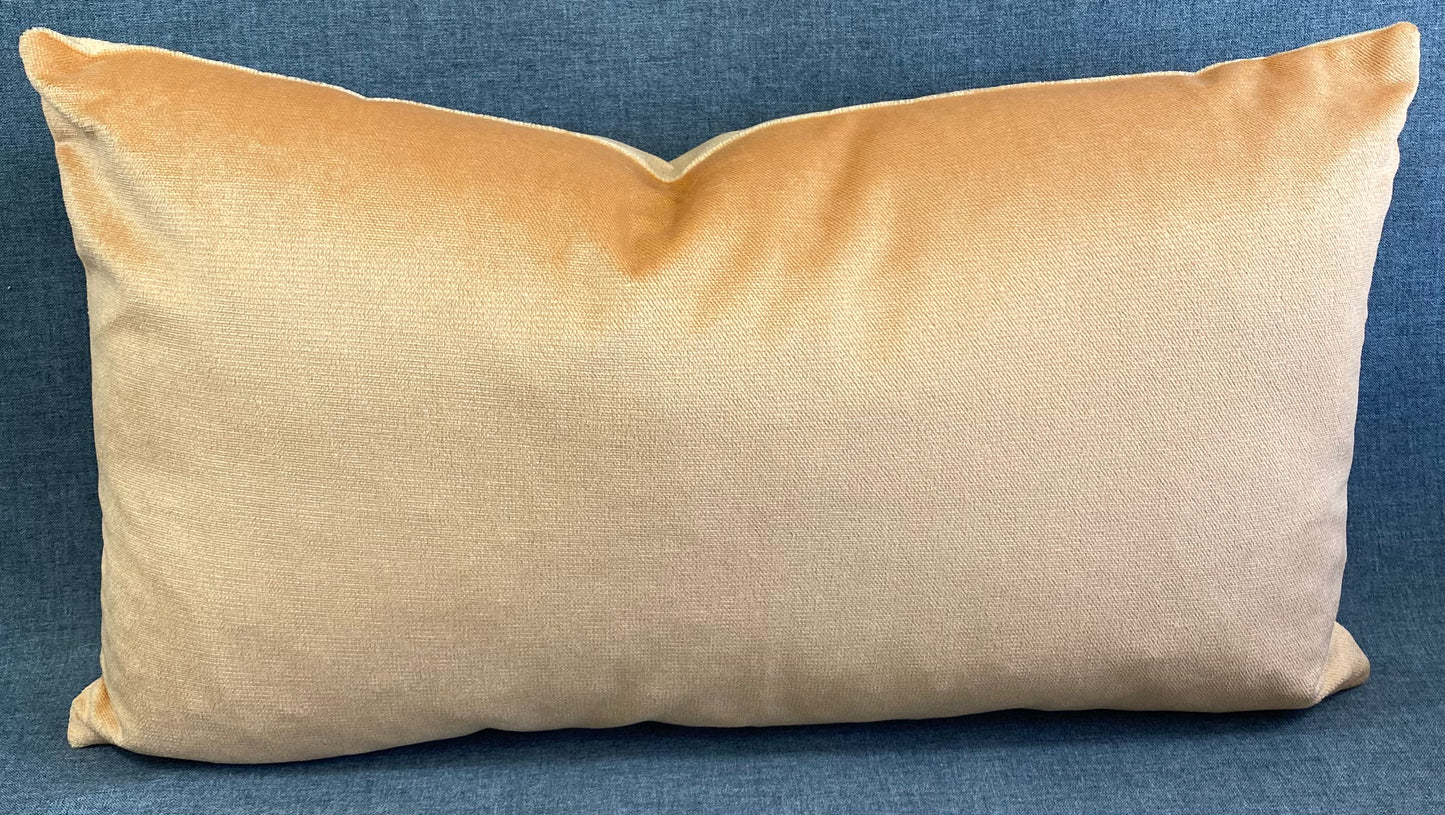 Luxury Lumbar Pillow - 24” x 14” - Belvedere Satsuma