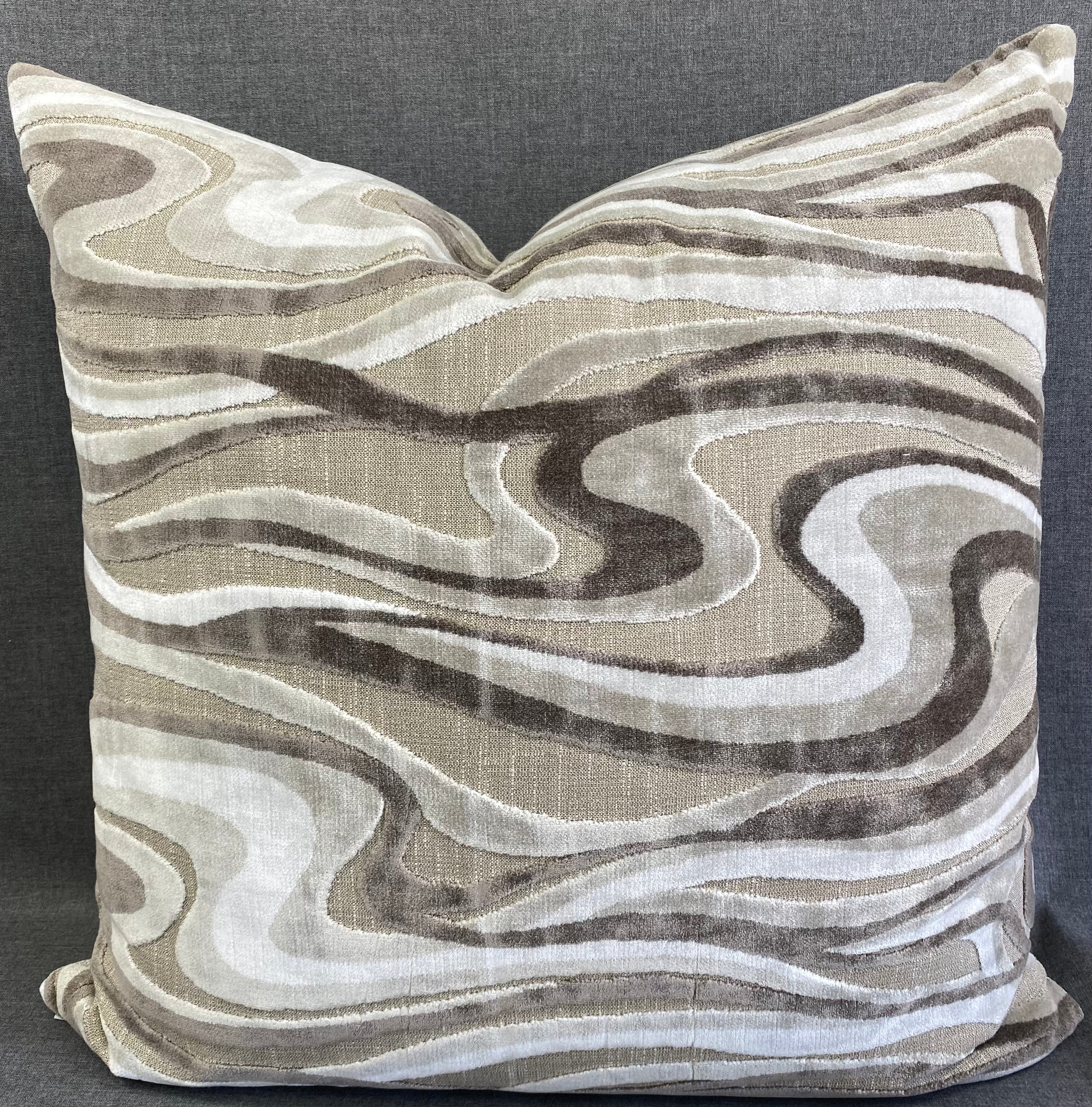 Luxury Pillow - 24" x 24" - Sway Travertine