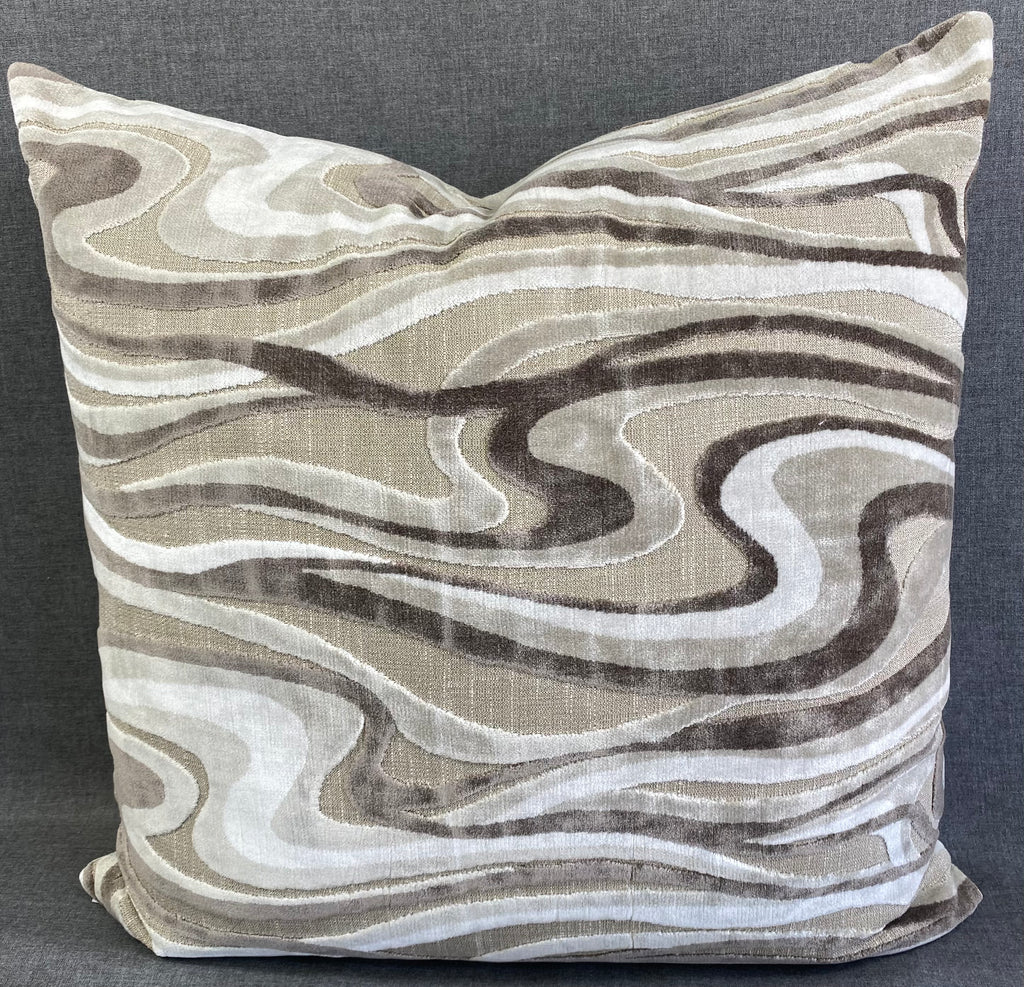 Luxury Pillow - 24" x 24" - Sway Travertine