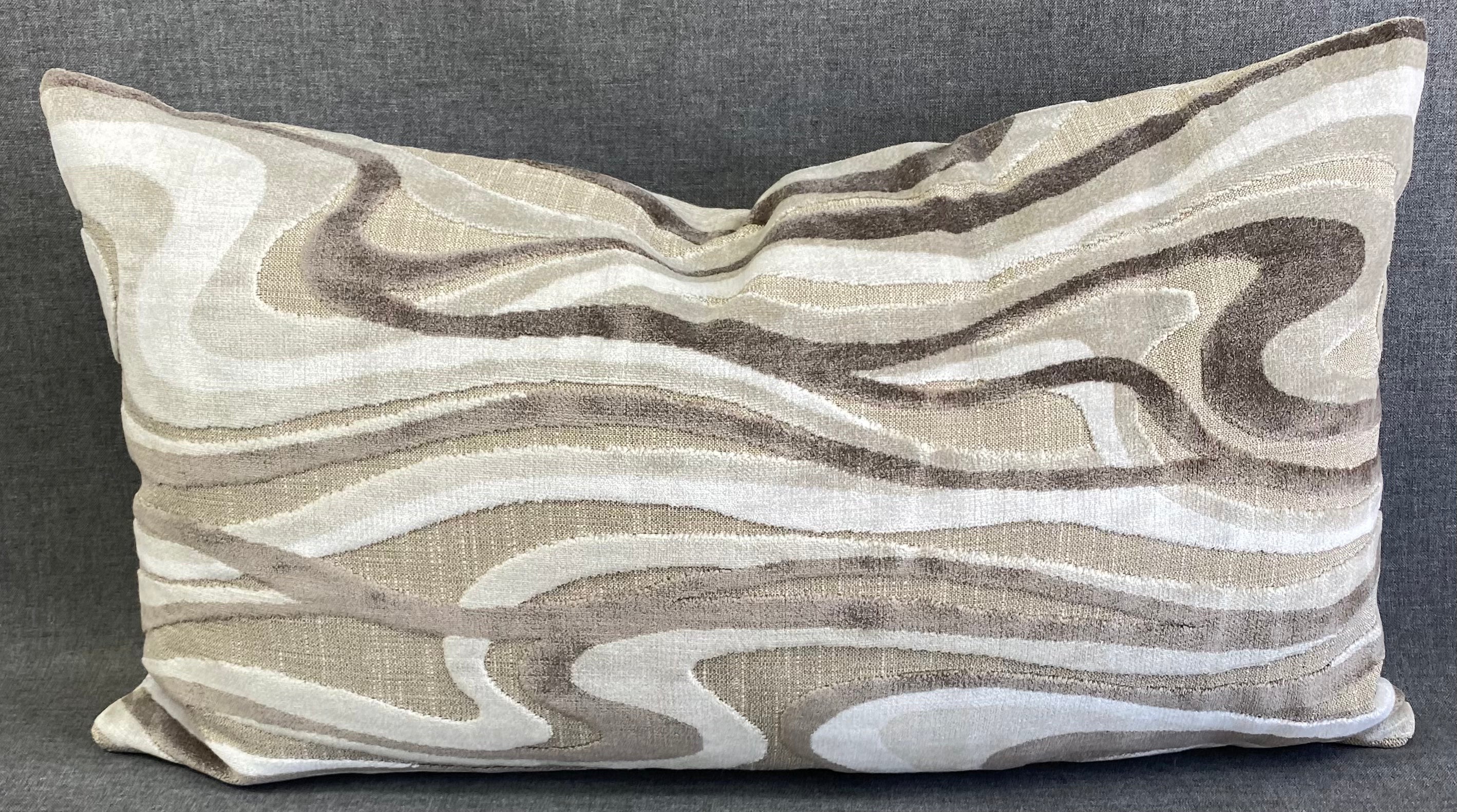 Luxury Lumbar Pillow - 24" x 14"- Sway Travertine