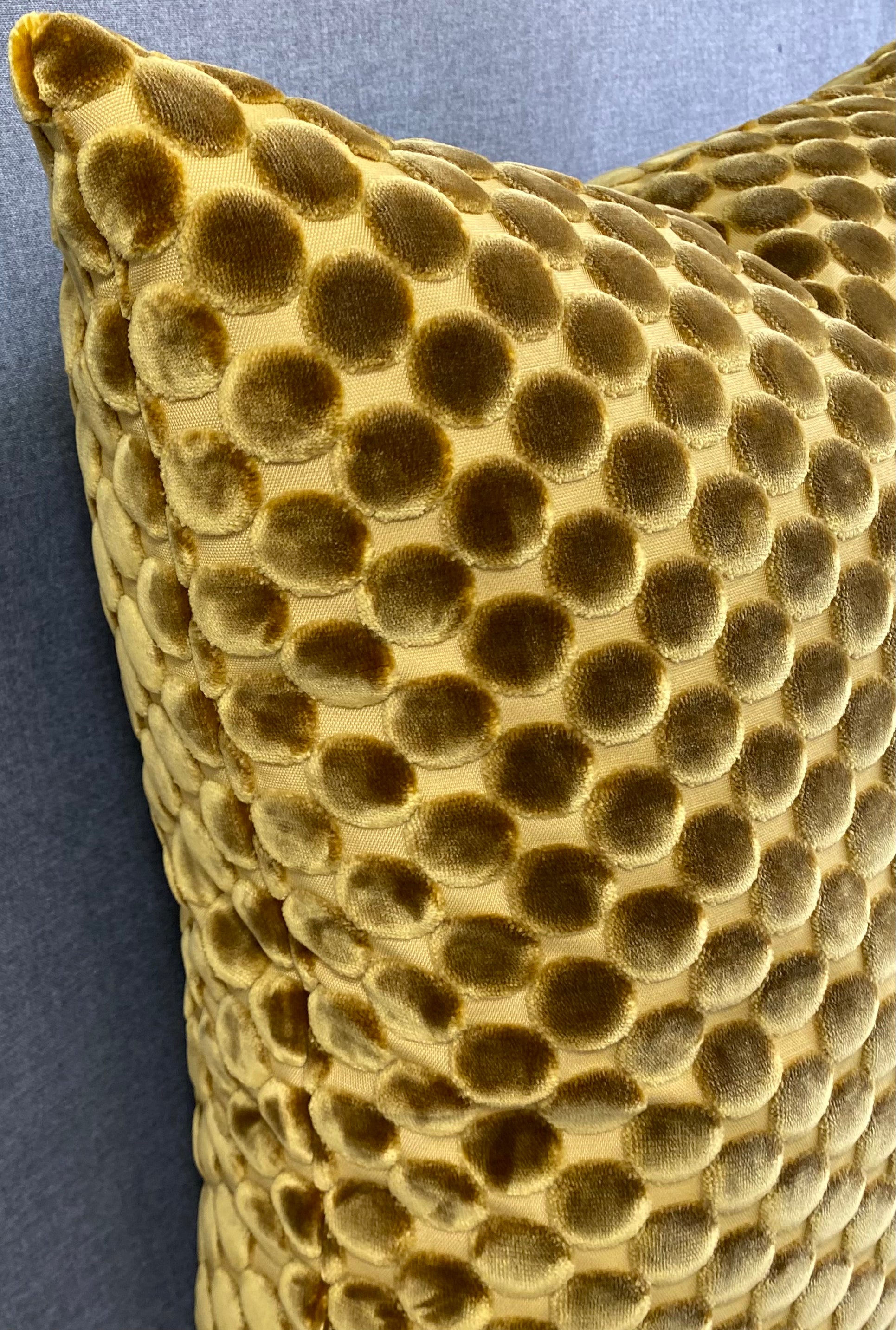 Luxury Pillow – 24" × 24" – Dance Ochre