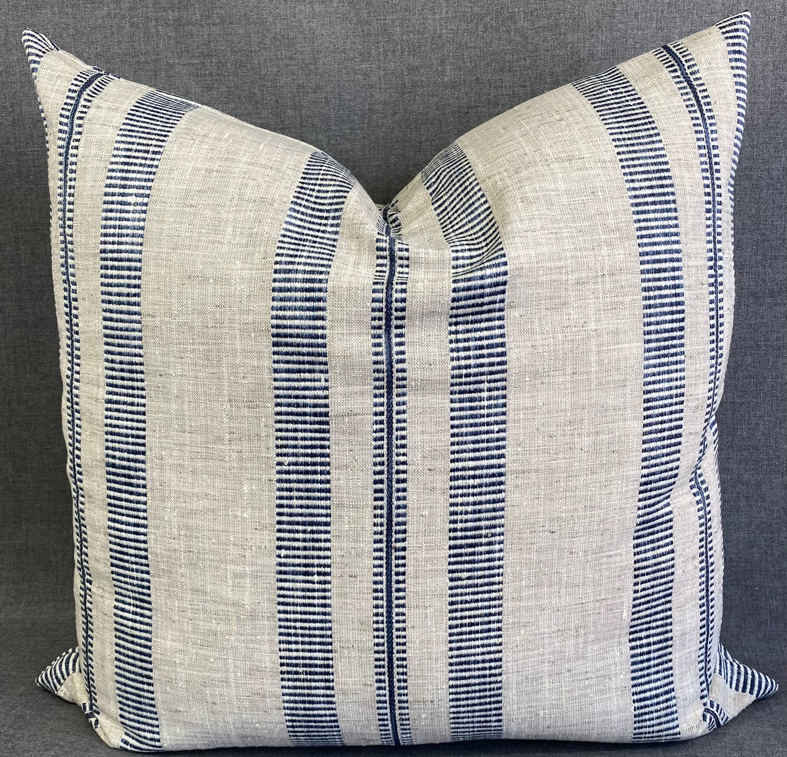 Luxury Pillow - 24" x 24" - Double Issue Indigo