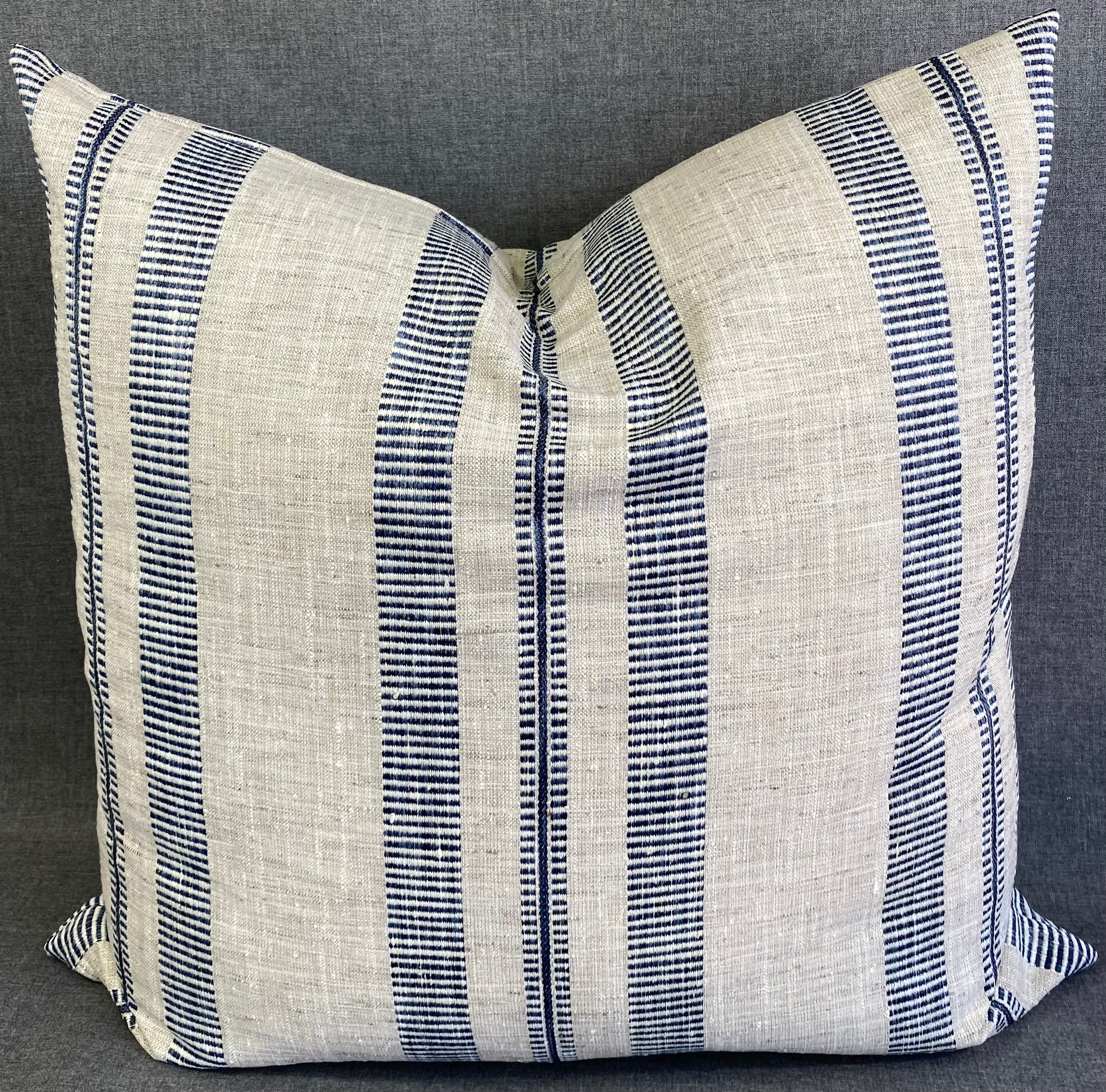 Luxury Pillow - 24" x 24" - Double Issue Indigo