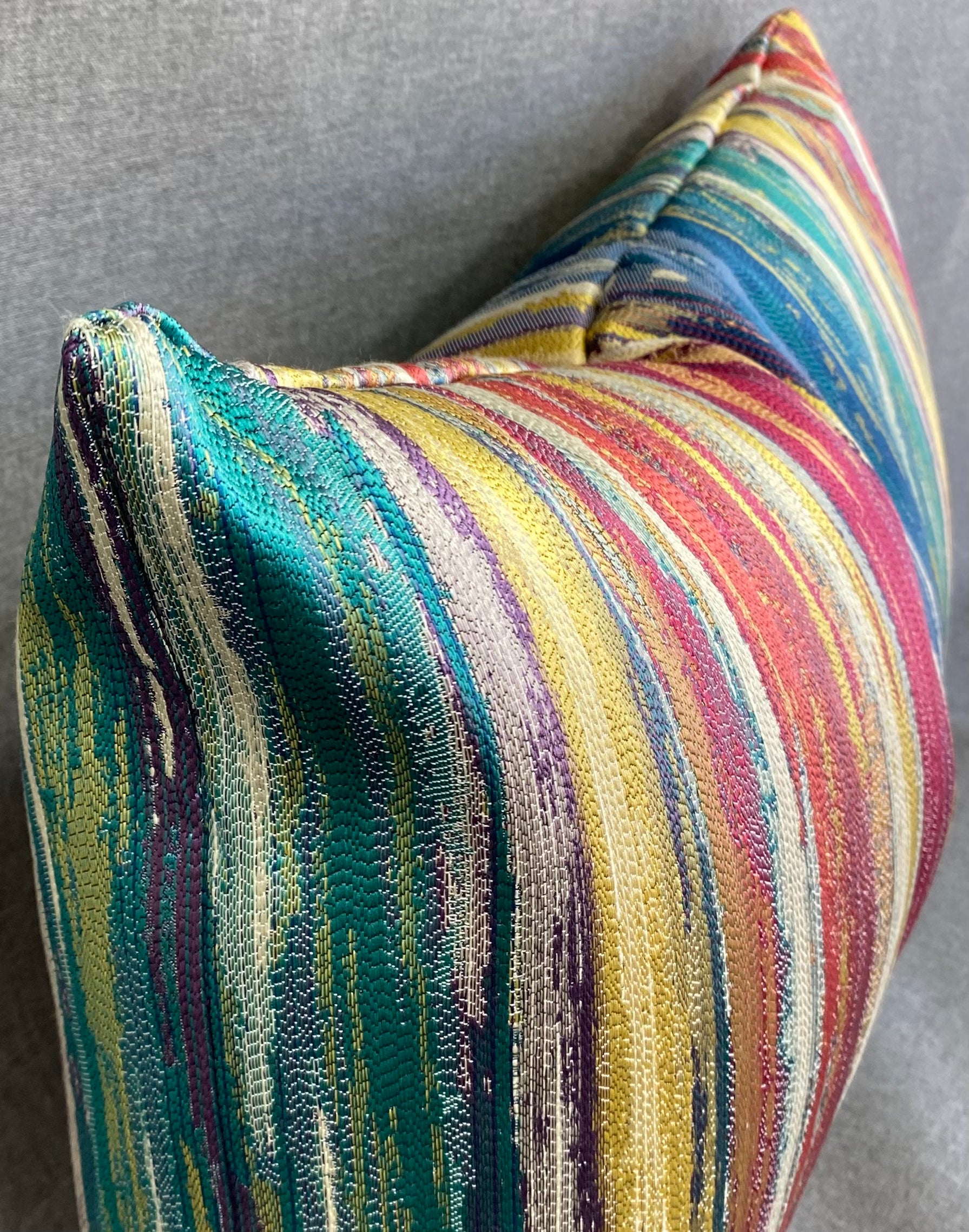 Luxury Lumbar Pillow - 24" x 14"- Roy G Carnival