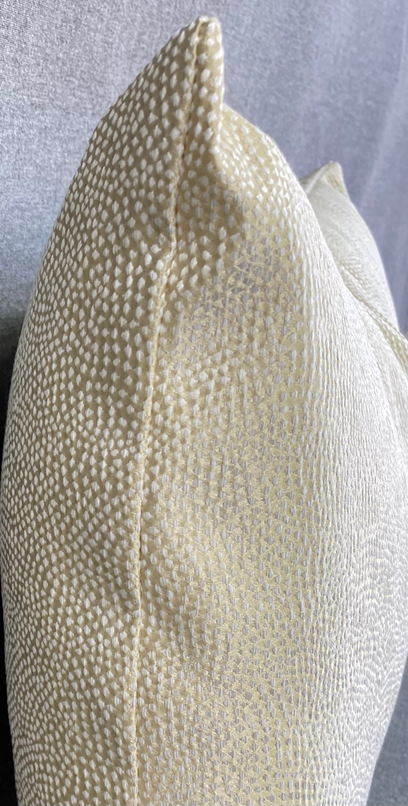 Luxury Lumbar Pillow - 24" x 14" - Whimsical Lumbar-Ivory
