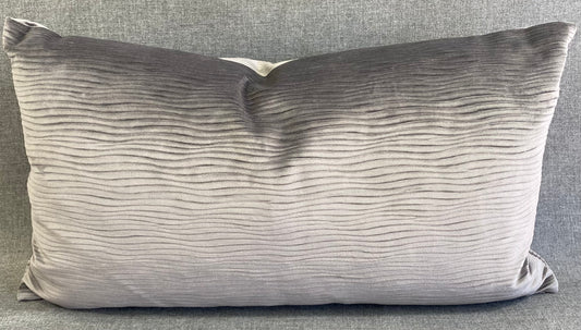 Luxury Lumbar Pillow - 24" x 14" - Stream-Granite