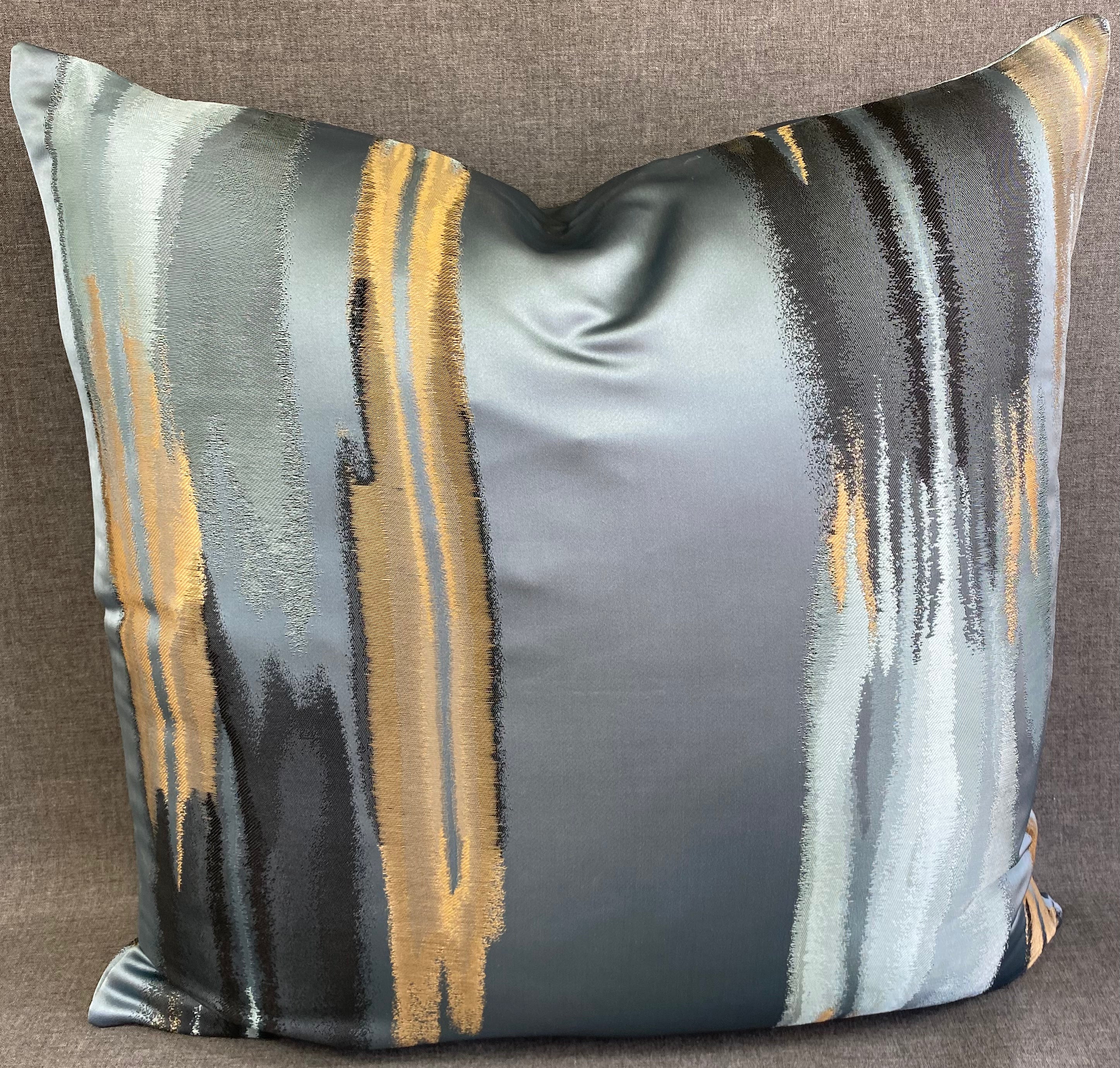 Luxury Pillow - 24" x 24"- Blue Breeze