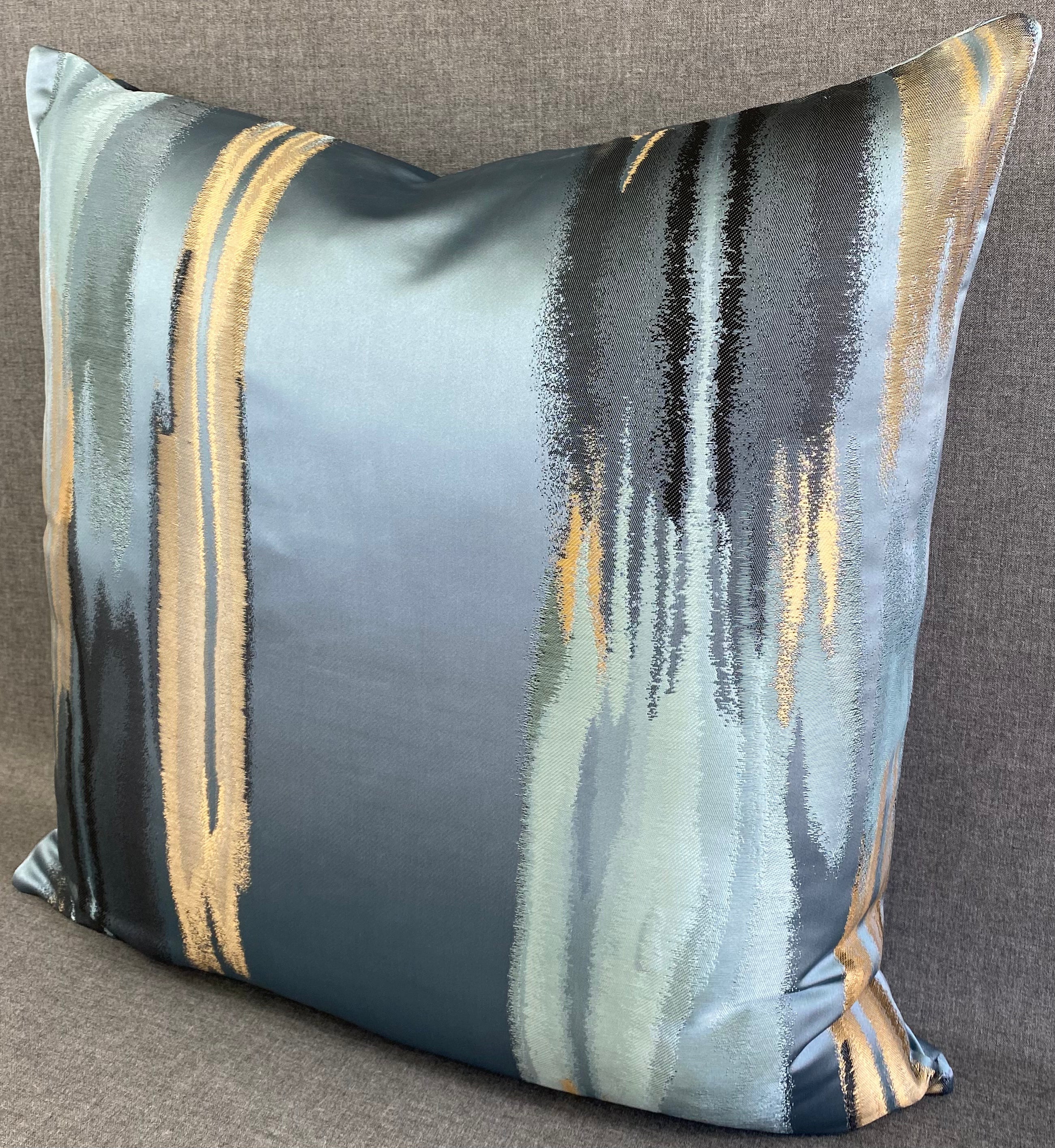 Luxury Pillow - 24" x 24"- Blue Breeze